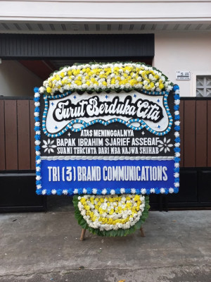 Papan Bunga Duka di Sei Sikambing B